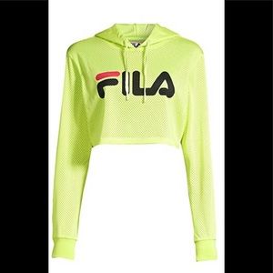 Fila Hoodie cropped Size small